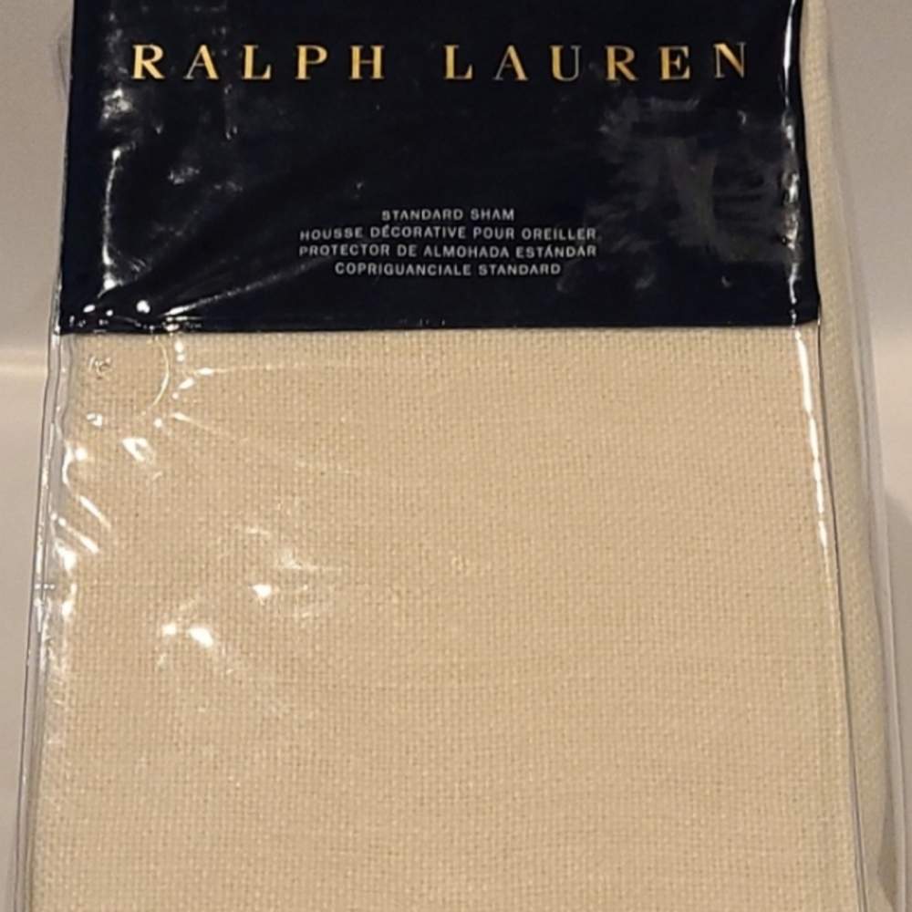 Ralph Lauren Standard Linen Sham NIP - Picture 6 of 7
